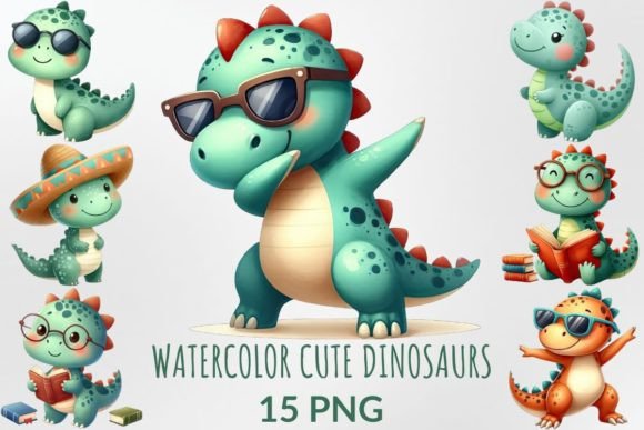 Cute Dino Illustrations Add Playful Charm to Local Branding
