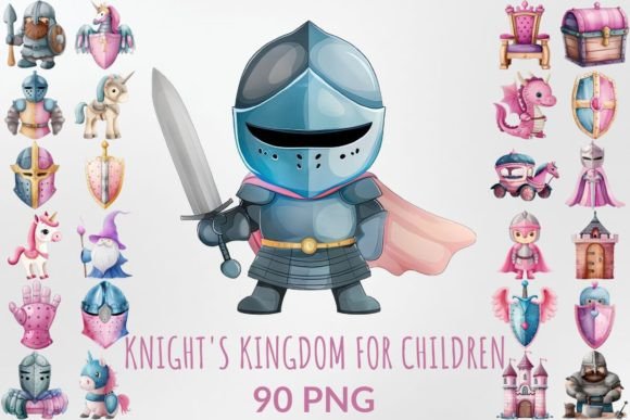 h1Watercolor Knight’s Kingdom for Children Illustrations Review/h1