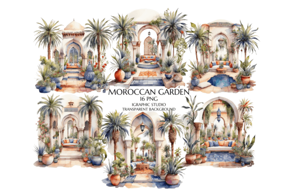 h1Watercolor Moroccan Garden Illustrations: A Brand Designer’s Review for Local Business Use/h1