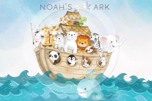Noah's Ark Watercolor Bundle: A Designer’s Real-World Review