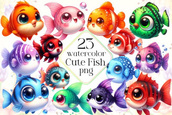 Watercolor Cute Fish Clipart PNG: A Brand Designer’s Review for Local Business Branding