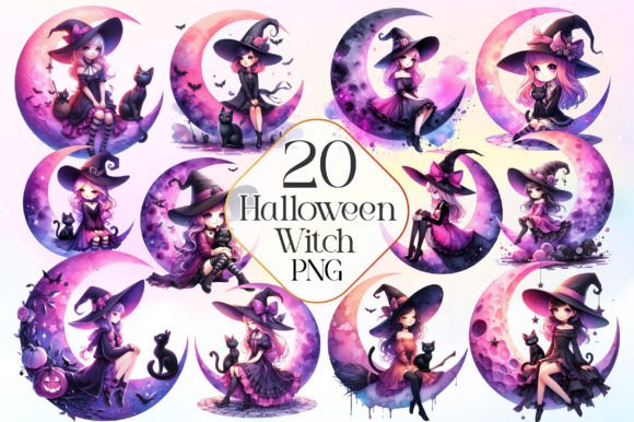 Watercolor Halloween Witch Clipart: A Visual Designer’s Review for Content Publishing